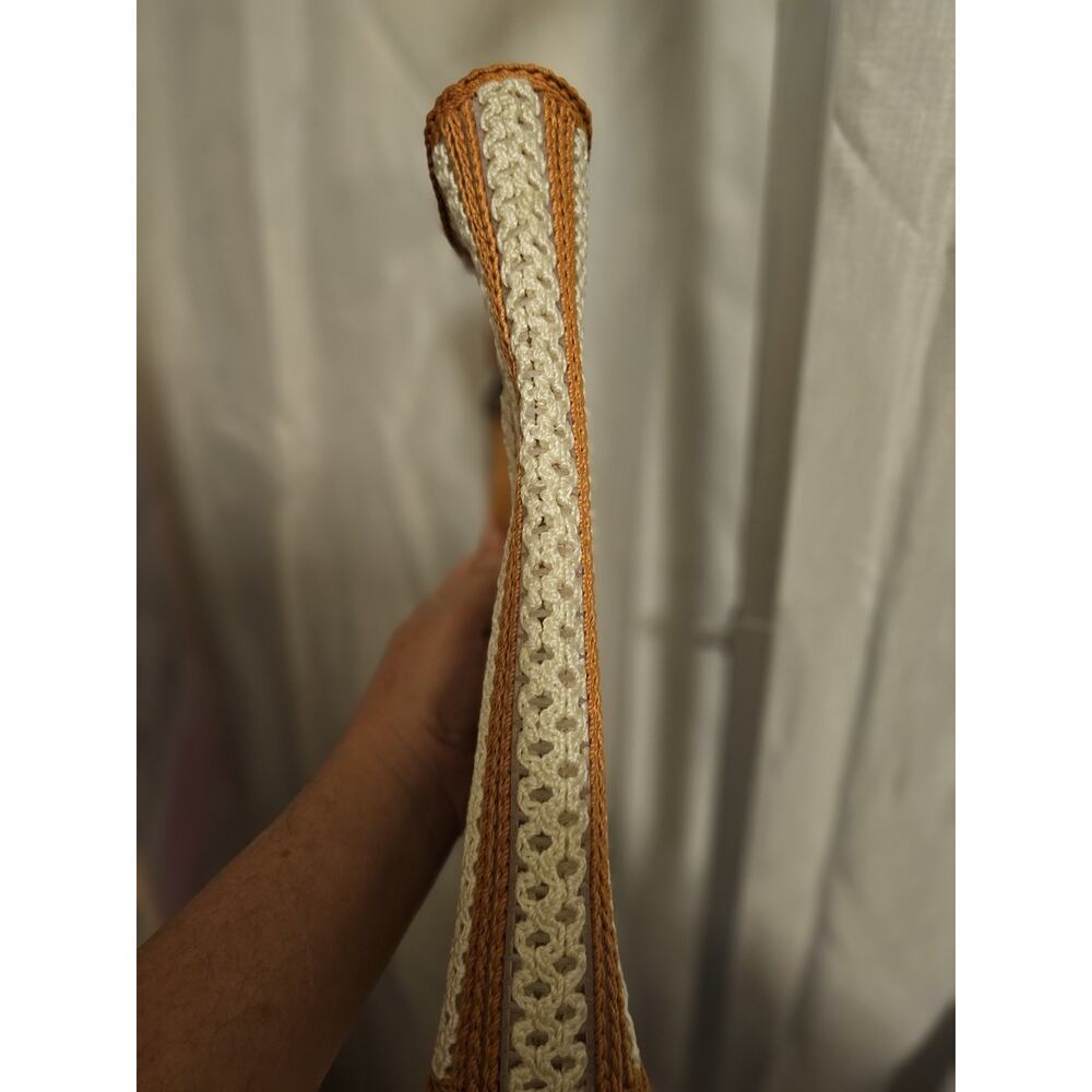Straw Brown And Cream Pocketbook - Picture 4 of 6